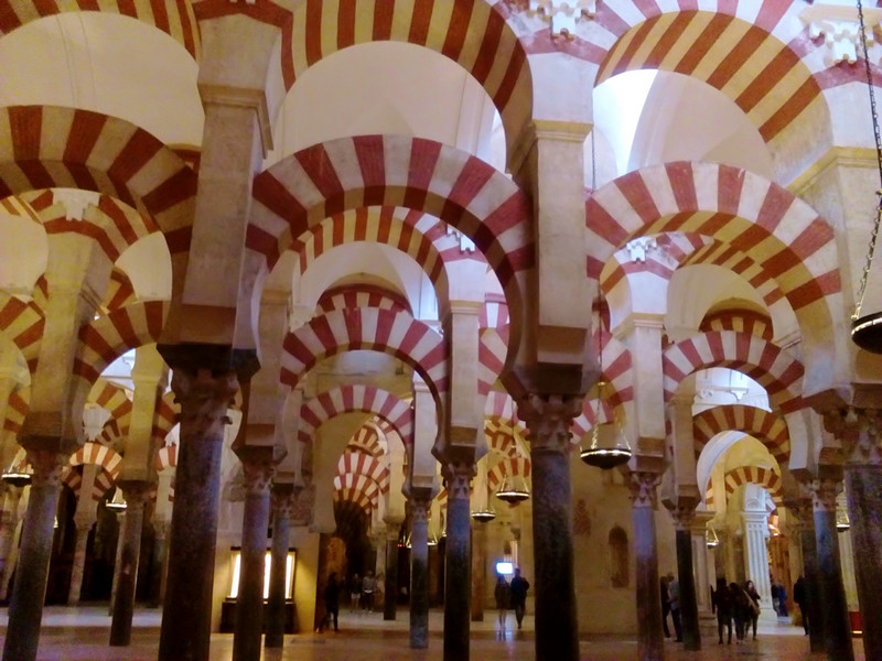 Inside the Mezquita, Córdoba