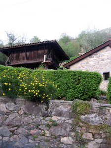 Asturian-style Horreo (Crop-storage building)