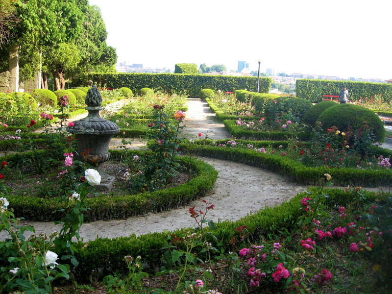 Rose Gardens in Jardins do Palácio de Cristal, Porto