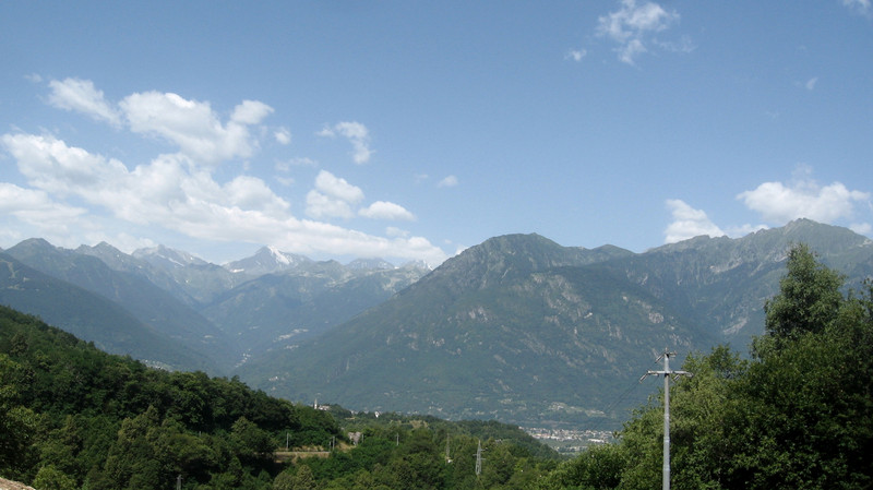 Mountain Views from Santa Maria Maggiore-Domodossola Rail