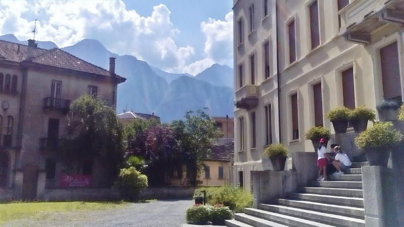 View from Camp in Domodossola