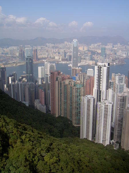 View of Hong Kong from Victoria Peak 