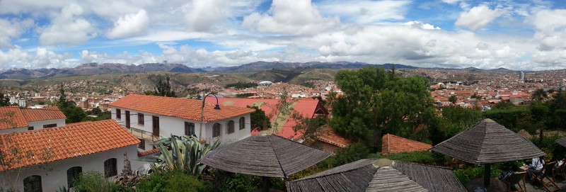 View from La Recoleta