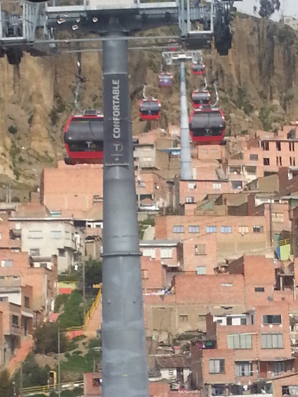 Cable Car, La Paz, Bolivia