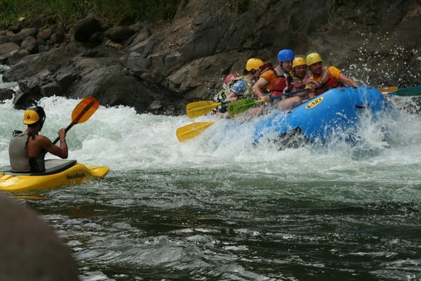Rafting on the Rio Pachuare