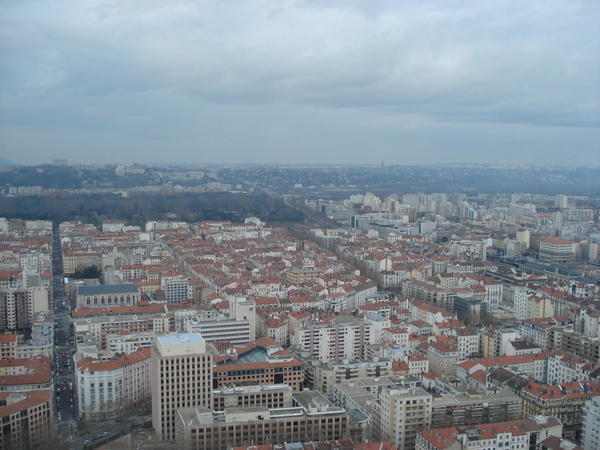 Lyon from the Radisson Hotel