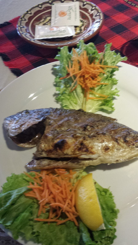 Sea Bass for Lunch