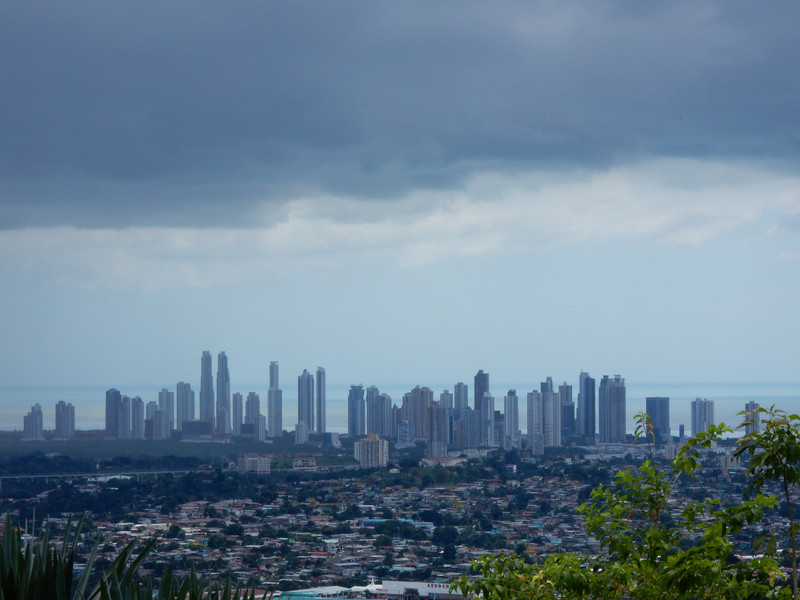 Sicht auf Panama Stadt