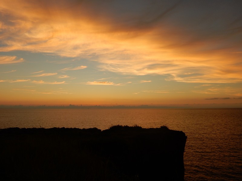 Sonnenuntergang am Cape Manzamo