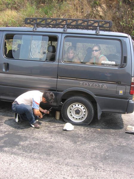 Changing a Flat Tire