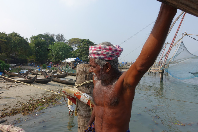 Fisherman, Fort Kochi 