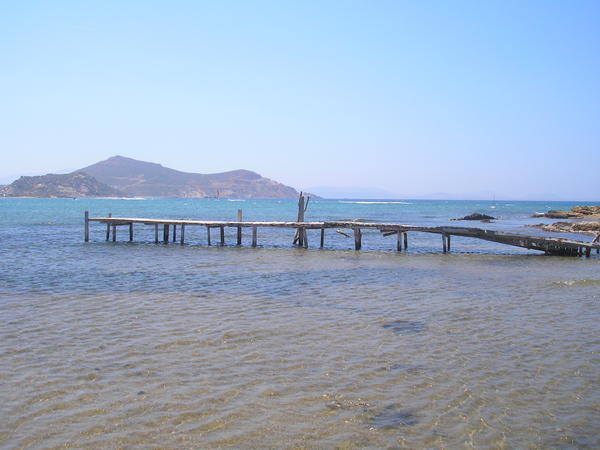 Abandoned Jetty -St. Georges Beach - Naxos
