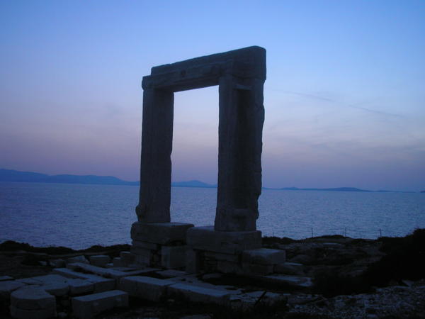 Temple of Apollo - Naxos Harbour