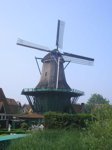 Old School Dutch Windmill