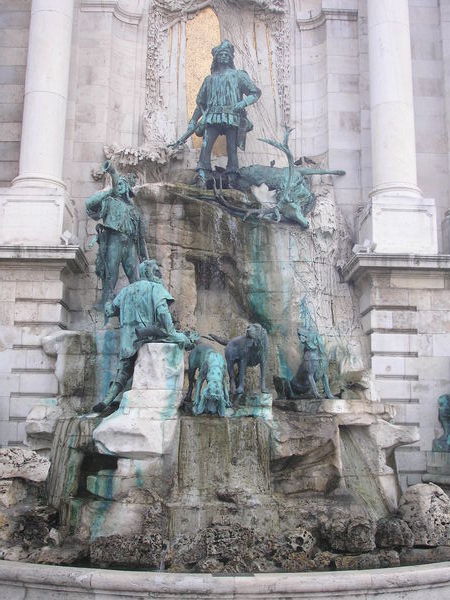 Fountain At Buda Castle