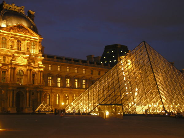 The Louvre by Night