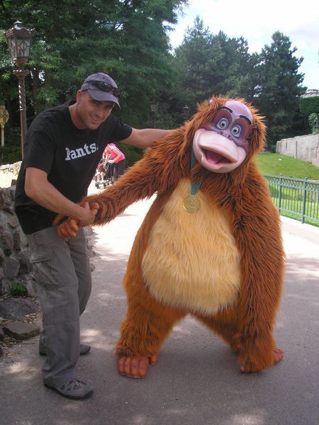 Sam and King Louie (Jungle Book)