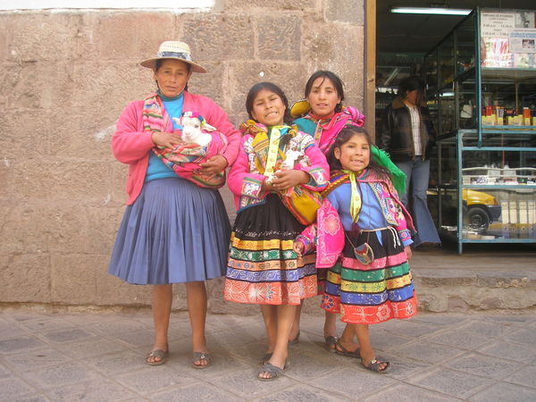 Peruvian Family