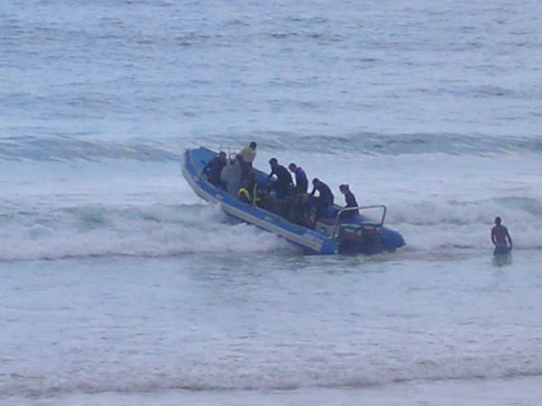 Launching Of The Boat