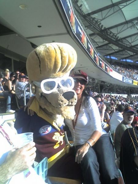 With Bernie At The Gabba