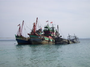 Fishing Boats - Pulau Perhentian Besar