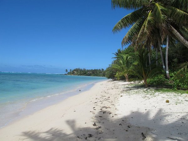 Raro - Our beach right out the front