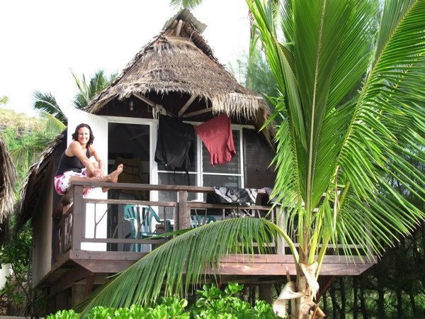 Aitutaki -  Our beach shack, who needs flashy resorts?