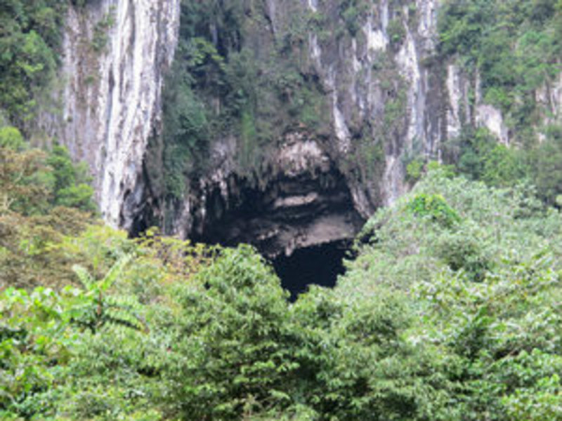 Entrance to Deer Cave - Second largest in the world