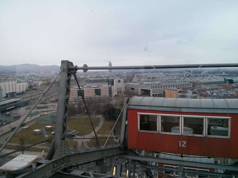 View from the Vienna Ferris Wheel