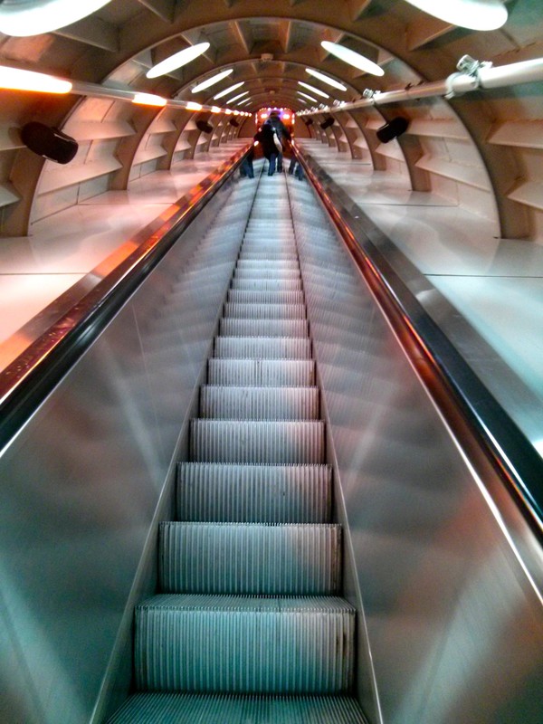 Atomium Escalator