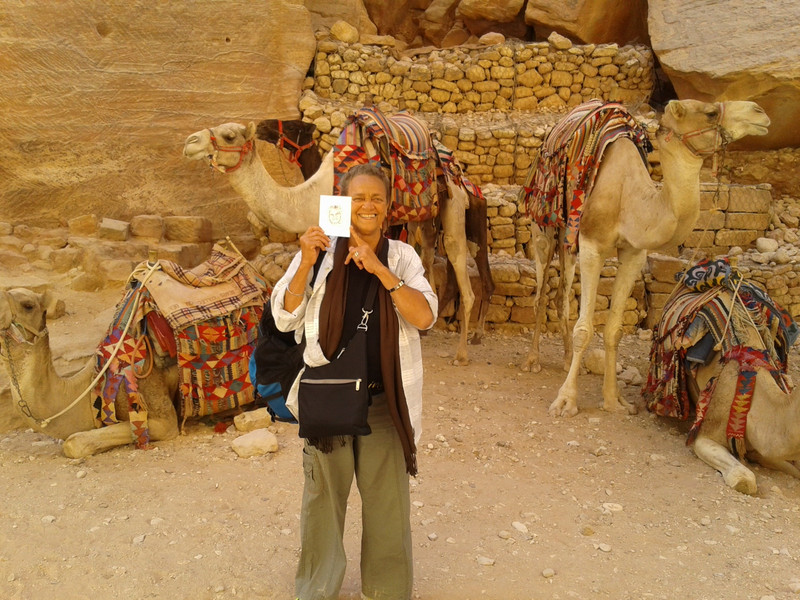 Janet is in Petra