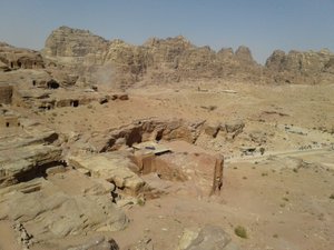 Once inside al Siq the city of Petra is a sprawling landscape