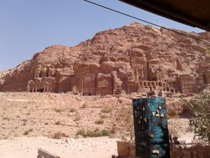 Details emerge on the facades of the four Royal Tombs at Petra