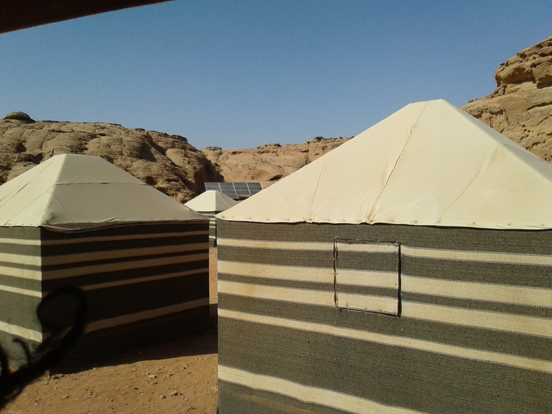 Another view of the tents