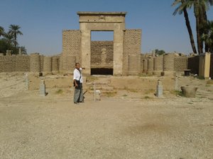 Alexander the Great added his shrine 305AD at Luxor temple  