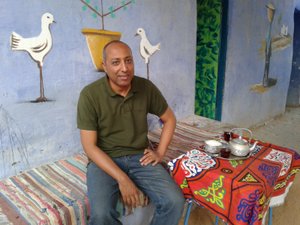 My guide in Aswan 