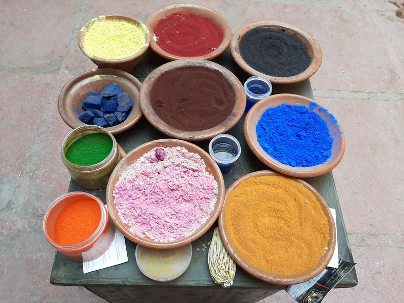dyes in the souk