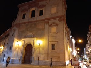 Church of St Anthony near our hotel Presidente in Granada