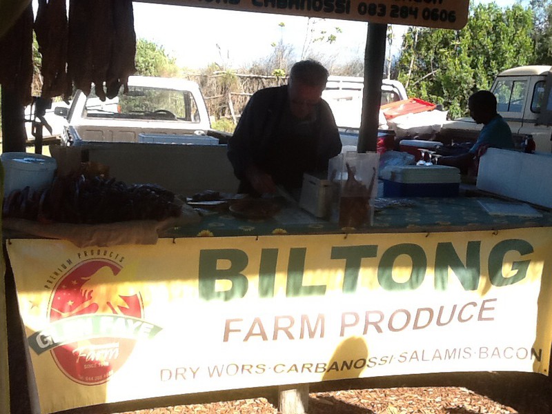 Biltong, Wors, Carbanossi, and other sausages