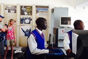 in charge at Robben island