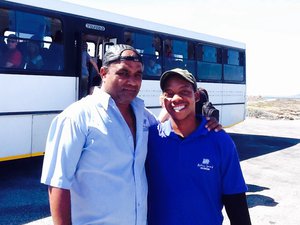 Robben island tour crew