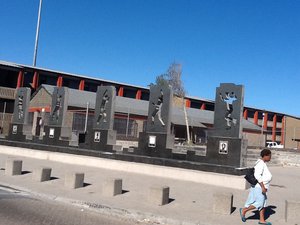 Monument to the Seven in Gugulethu 