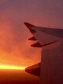 Heading back home, sunrise at Heathrow