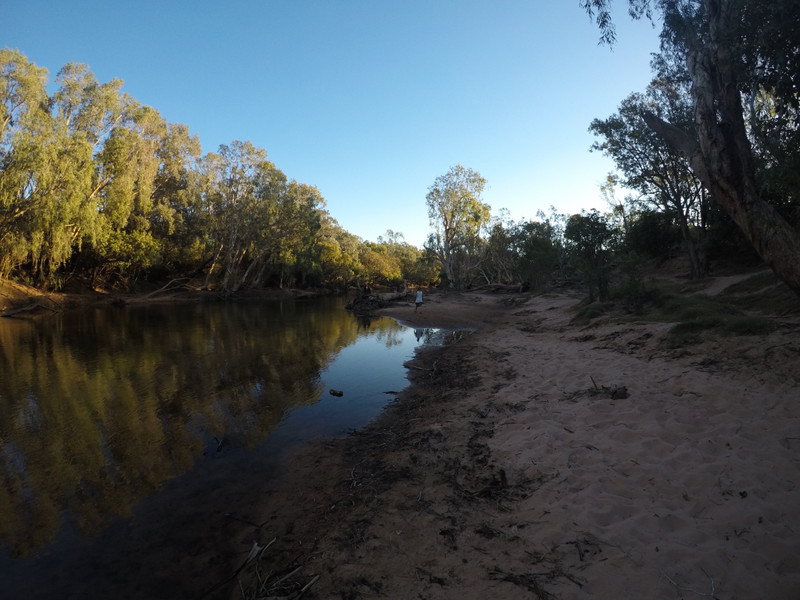 Katherine River near our site