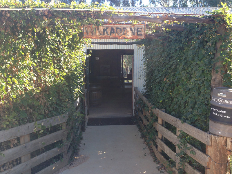 Woolshed Entrance (we think)
