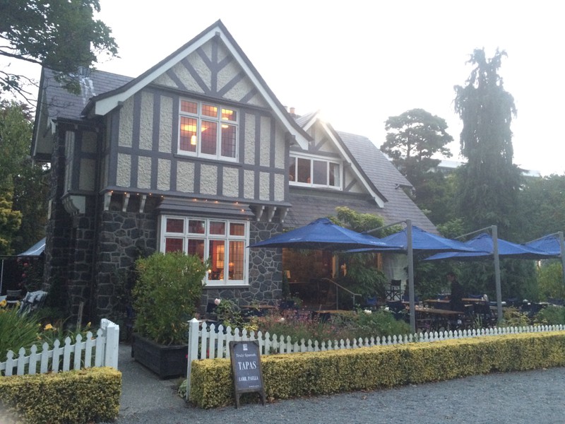 95 Year Old Residence Where We Had Dinner in Botanic Gardens in Christchurch