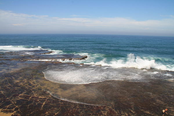 Waves and a nice Natural Pool
