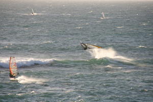 Wind Surfers flip