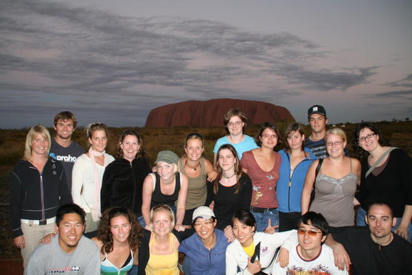 The Group and the Big Red Rock