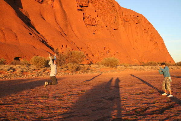 Uluru and Sara's Jump